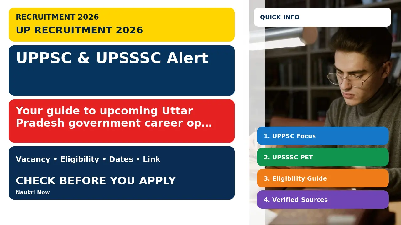UPPSC & UPSSSC Alert