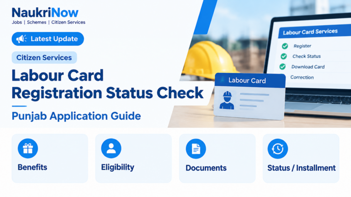 Labour Card Registration Status Check – NaukriNow featured guide