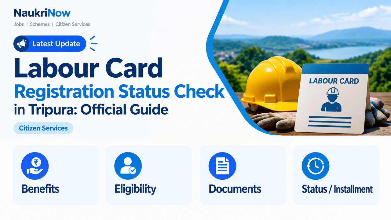 Labour Card Registration Status Check – NaukriNow featured poster
