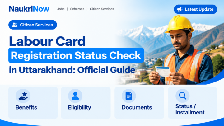 Labour Card Registration Status Check – NaukriNow featured poster