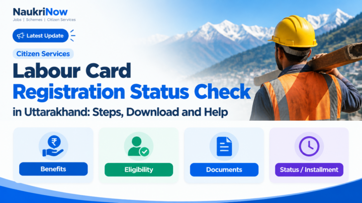 Labour Card Registration Status Check – NaukriNow featured guide