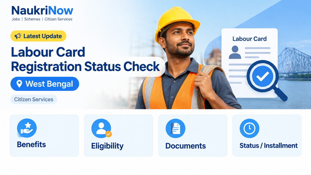 Labour Card Registration Status Check – NaukriNow featured poster