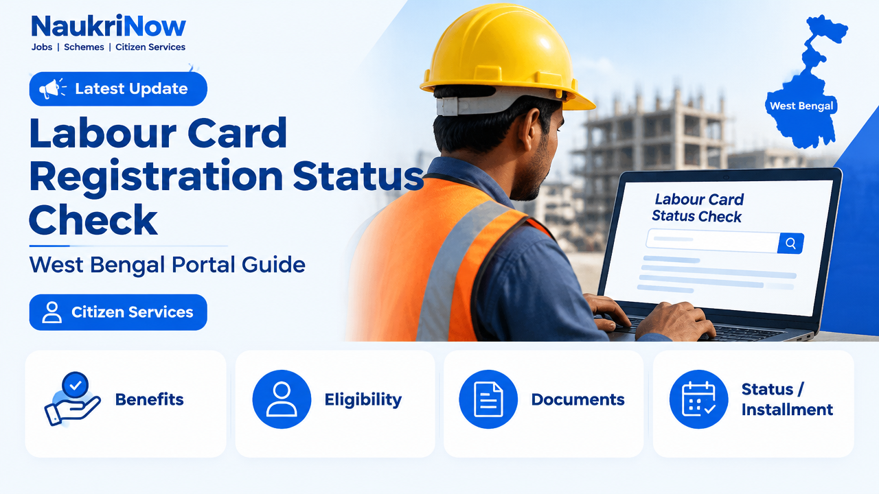 Labour Card Registration Status Check – NaukriNow featured poster