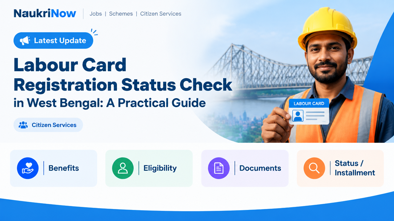 Labour Card Registration Status Check – NaukriNow featured poster