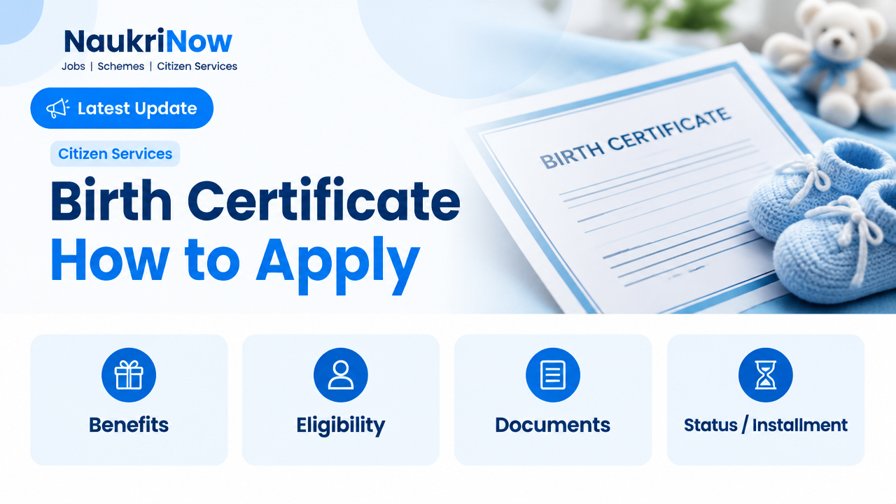 Birth Certificate How to Apply – NaukriNow featured guide