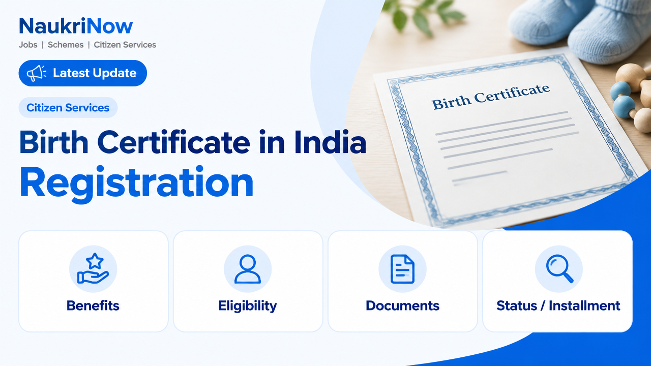 Birth Certificate in India Registration – NaukriNow featured guide