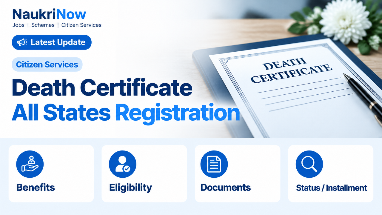 Death Certificate All States Registration – NaukriNow featured guide