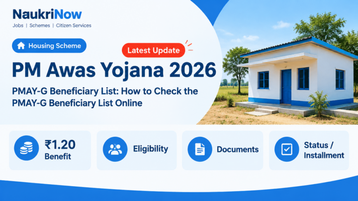 PM Awas Yojana 2026 – NaukriNow featured poster