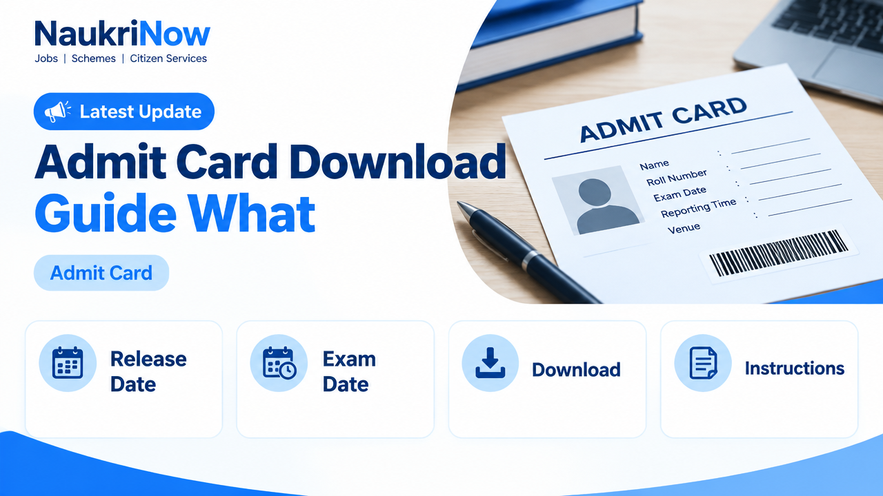 admit card download – NaukriNow featured guide