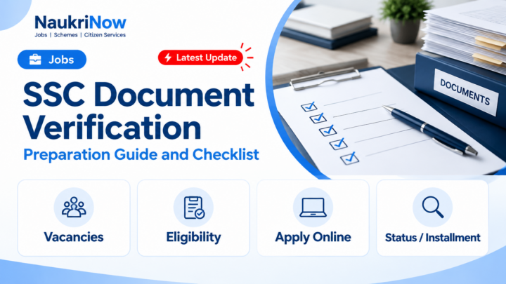 SSC Document Verification – NaukriNow featured guide