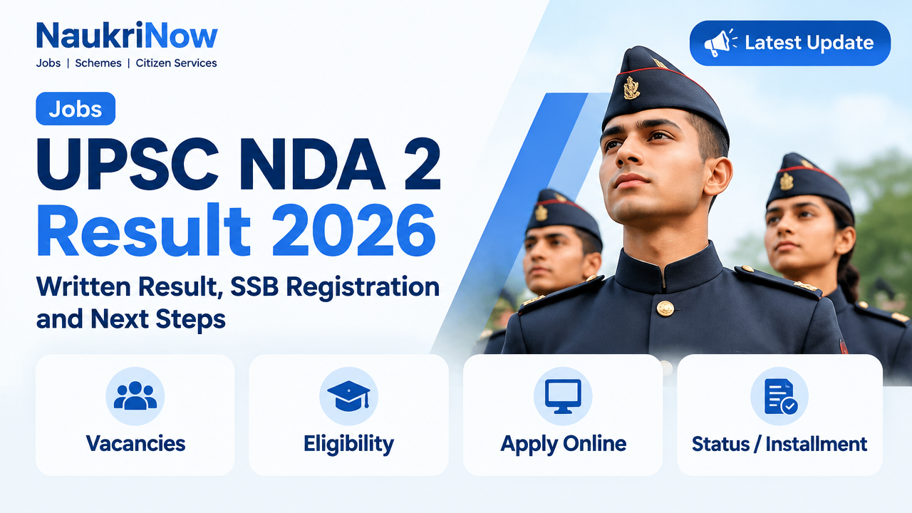 UPSC NDA 2 Result 2026 – NaukriNow featured poster