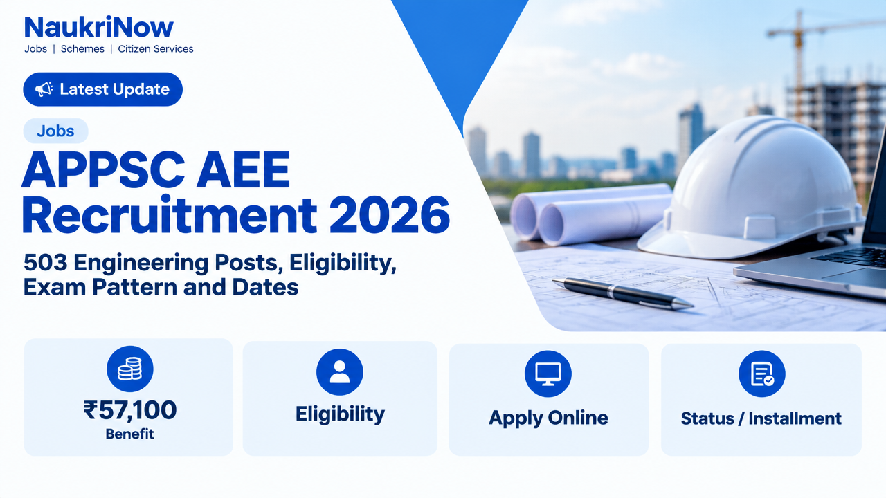 APPSC AEE Recruitment 2026 – NaukriNow featured poster