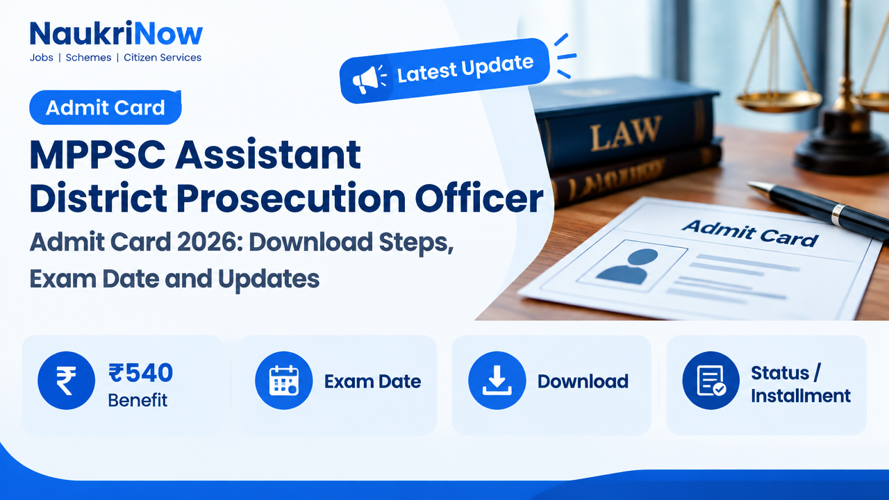 MPPSC Assistant District Prosecution Officer – NaukriNow featured poster
