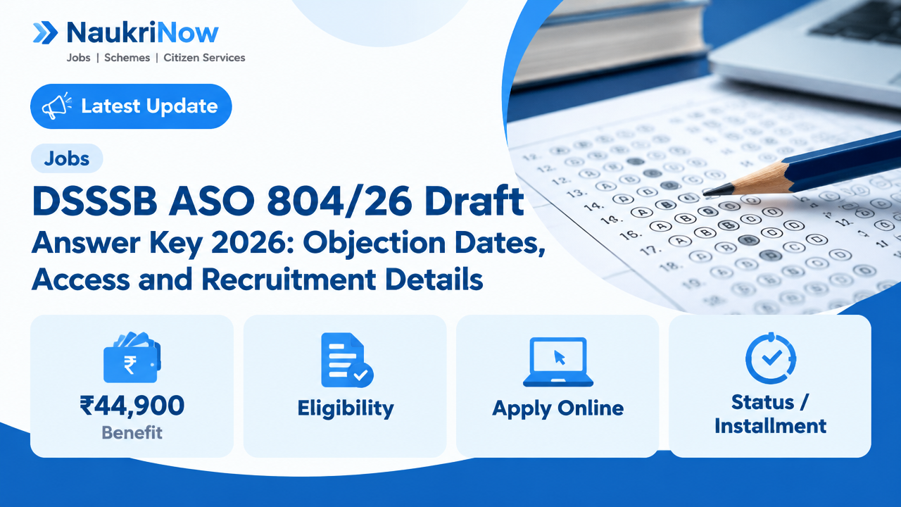 DSSSB ASO 804/26 Draft – NaukriNow featured poster