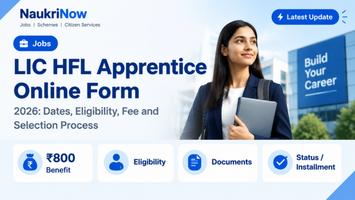 LIC HFL Apprentice Online Form – NaukriNow featured poster