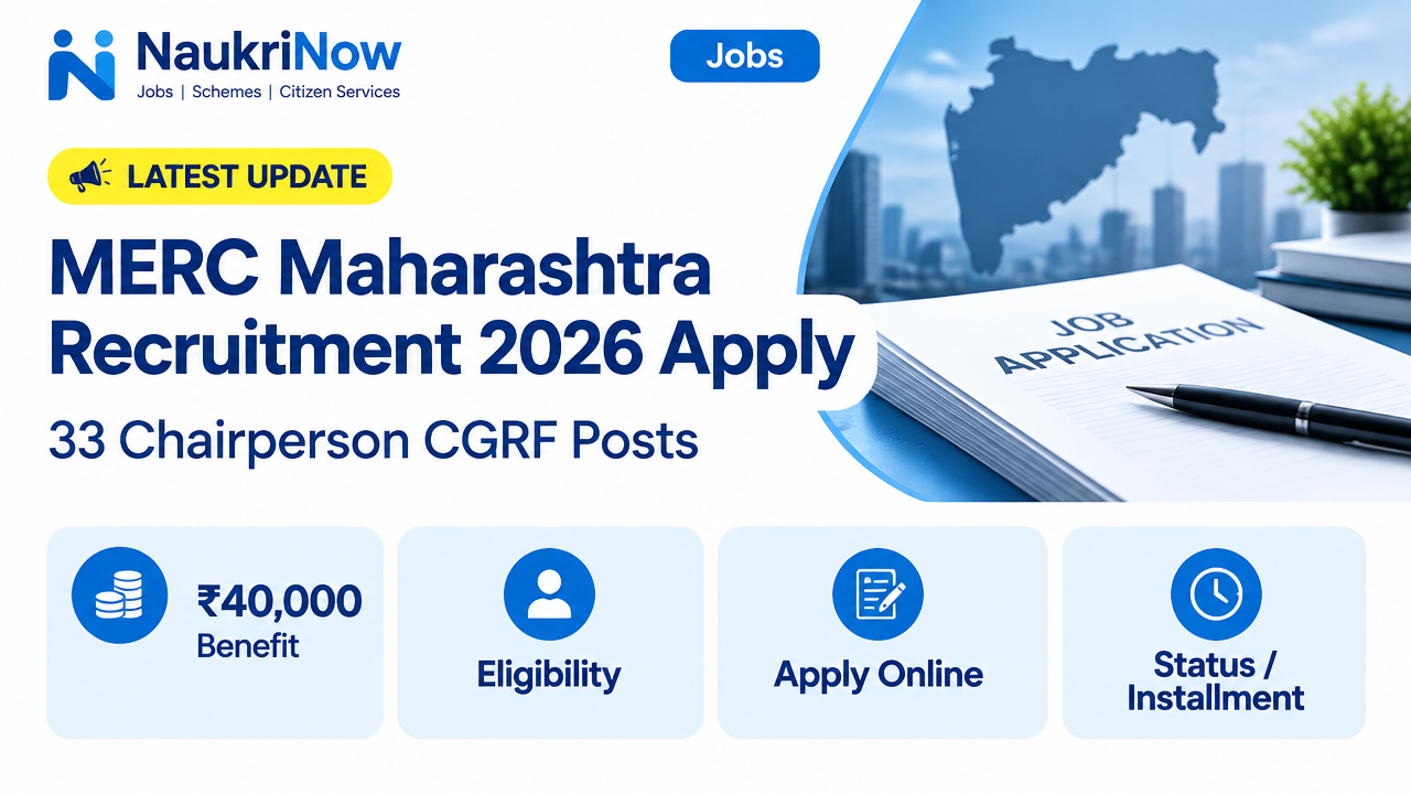 MERC Maharashtra Recruitment 2026 Apply – NaukriNow featured poster