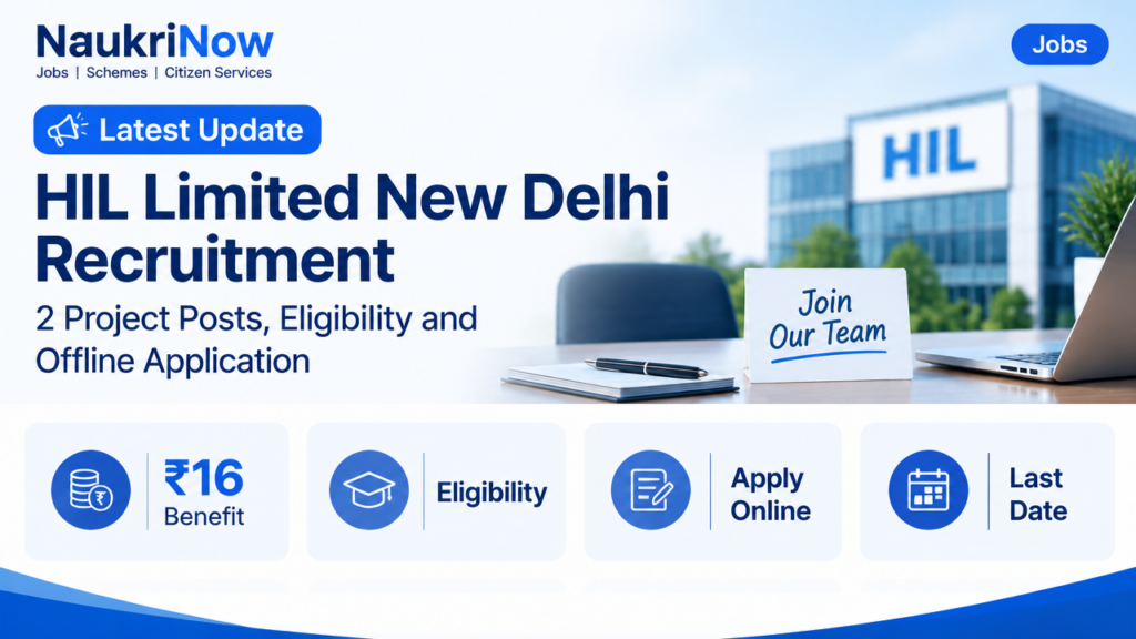 HIL Limited New Delhi Recruitment – NaukriNow featured poster