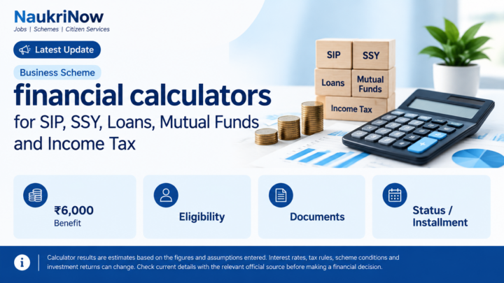 financial calculators – NaukriNow featured poster
