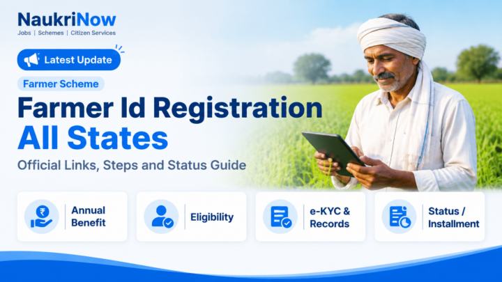 Farmer Id Registration All States – NaukriNow featured poster