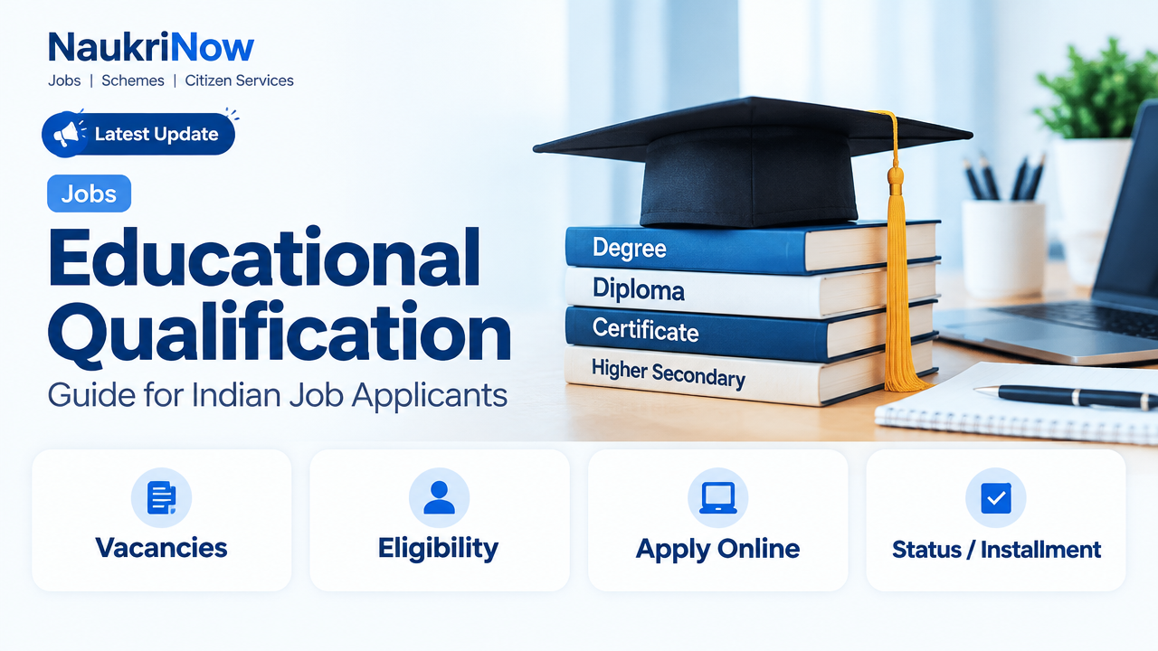 Educational Qualification – NaukriNow featured poster