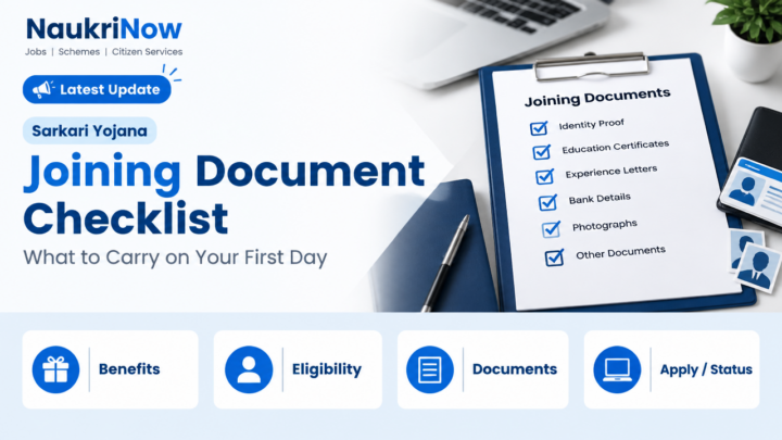 Joining Document Checklist – NaukriNow featured poster