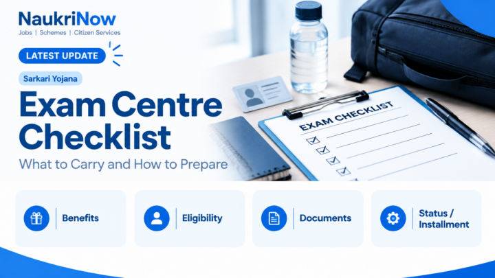 Exam Centre Checklist – NaukriNow featured guide