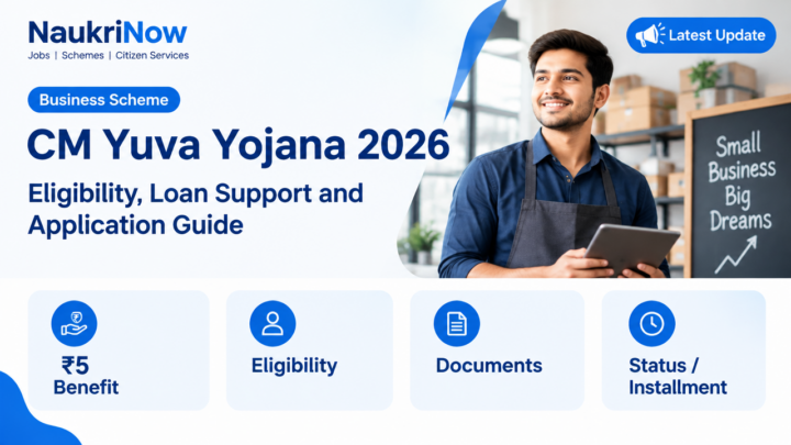 CM Yuva Yojana 2026 – NaukriNow featured poster