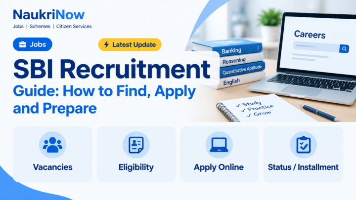 SBI Recruitment – NaukriNow featured poster