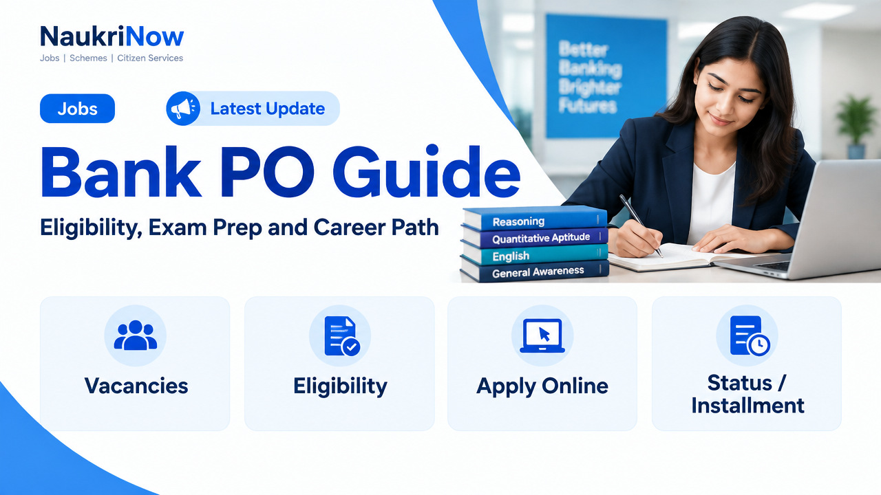 Bank PO Guide – NaukriNow featured poster