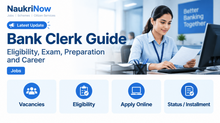 Bank Clerk Guide – NaukriNow featured guide