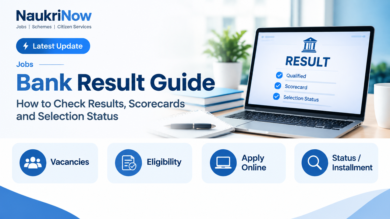 Bank Result Guide – NaukriNow featured poster