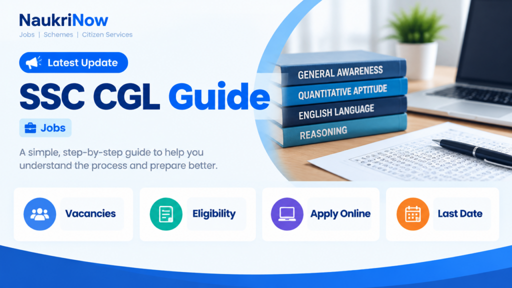 SSC CGL Guide – NaukriNow featured poster