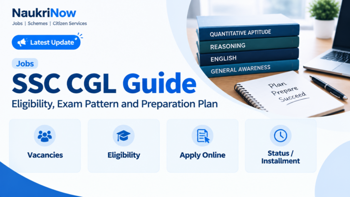 SSC CGL Guide – NaukriNow featured poster