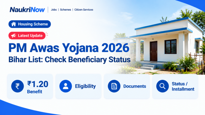 PM Awas Yojana 2026 – NaukriNow featured poster