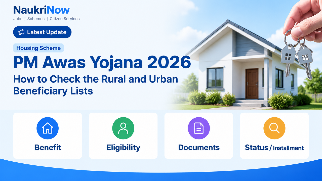 PM Awas Yojana 2026 – NaukriNow featured guide