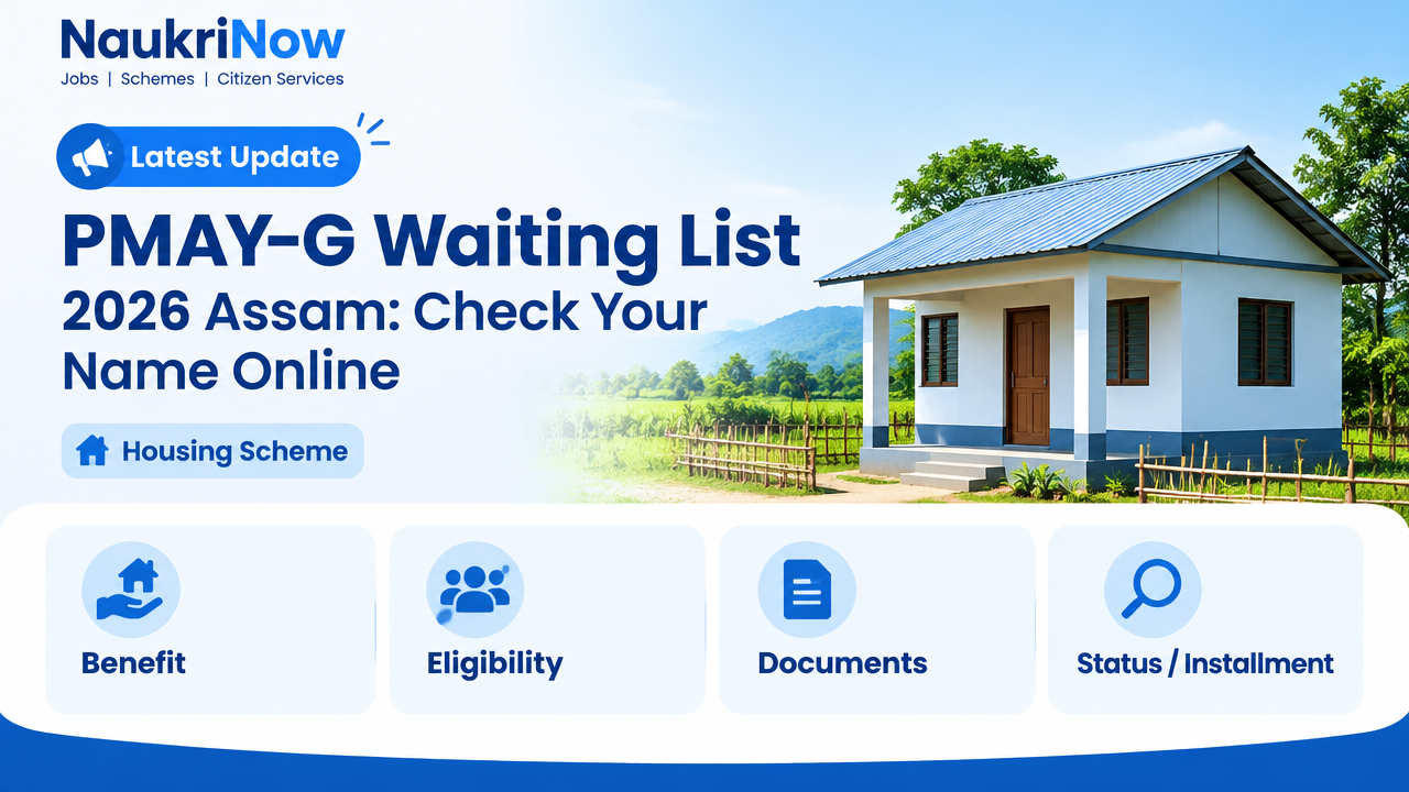 PMAY-G Waiting List – NaukriNow featured poster