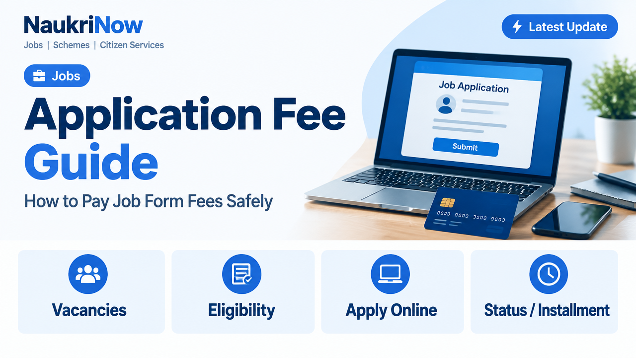Application Fee Guide – NaukriNow featured guide