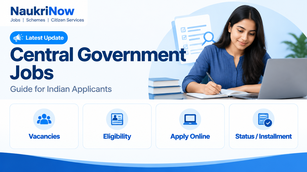 Central Government Jobs – NaukriNow featured guide
