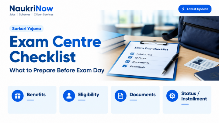 Exam Centre Checklist – NaukriNow featured guide