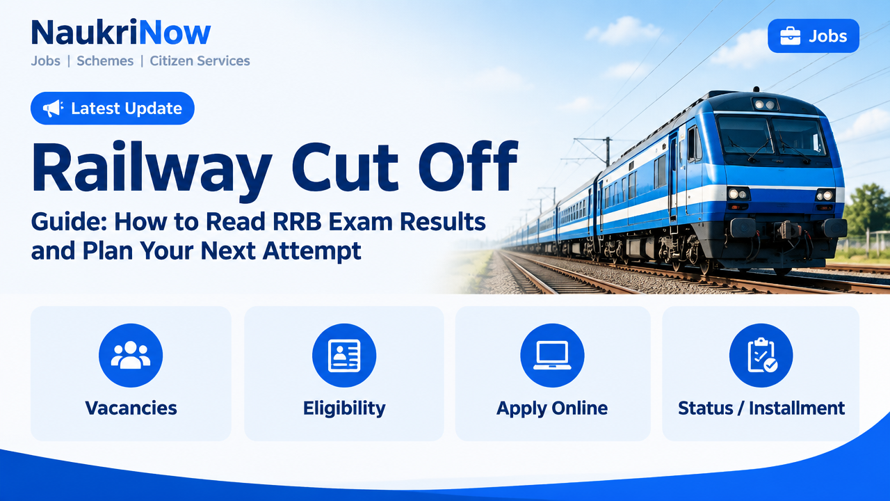 Railway Cut Off – NaukriNow featured poster