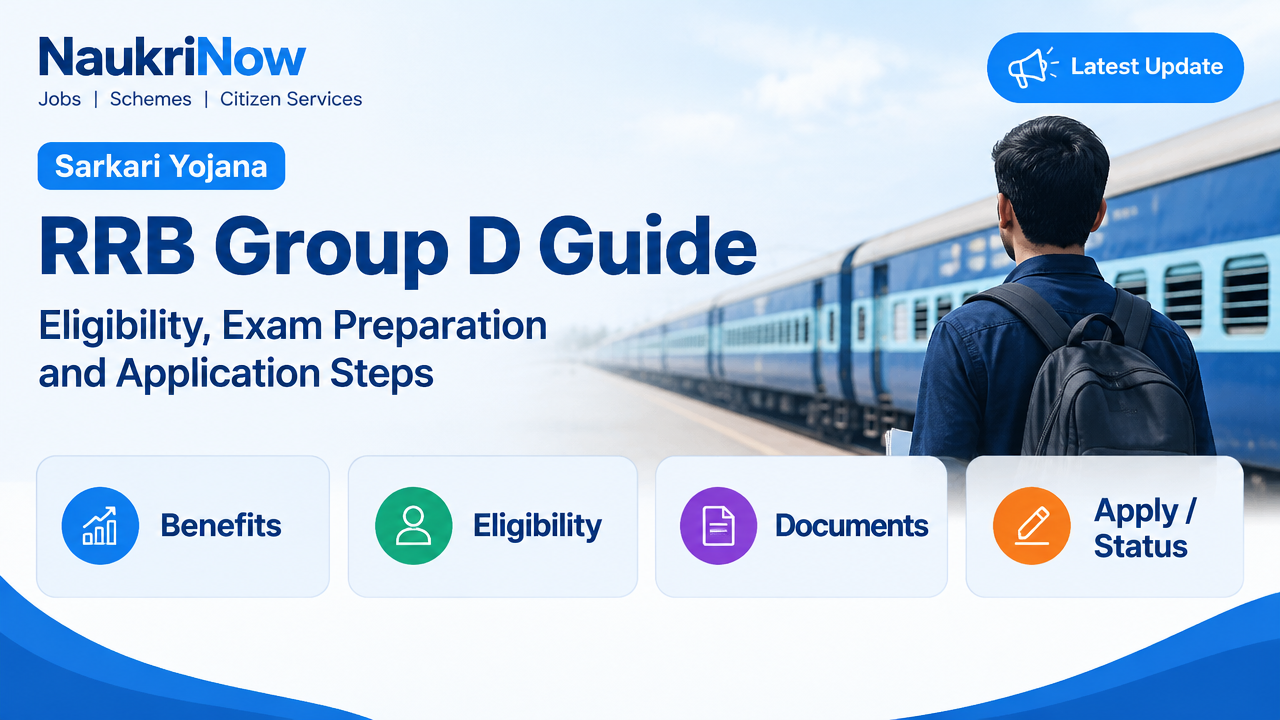 RRB Group D Guide – NaukriNow featured poster