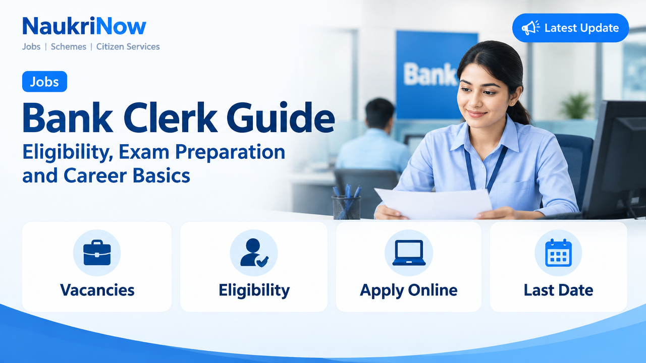 Bank Clerk Guide – NaukriNow featured guide