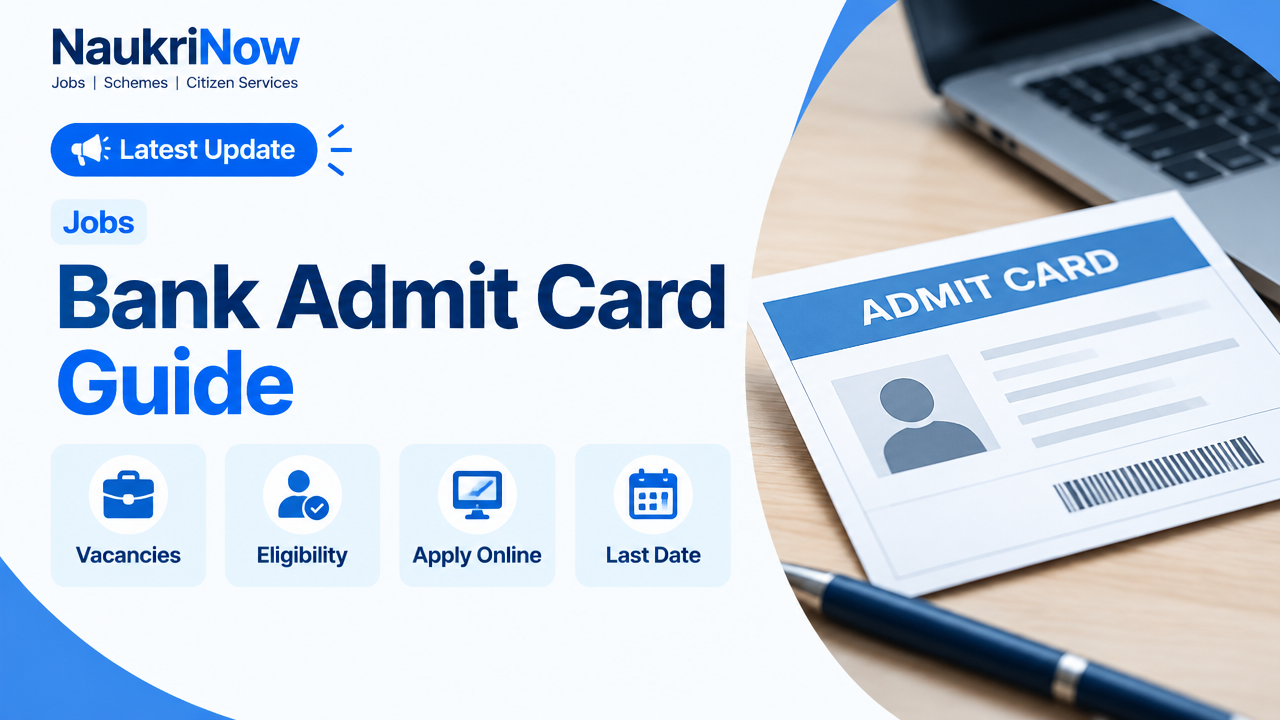 Bank Admit Card Guide – NaukriNow featured poster