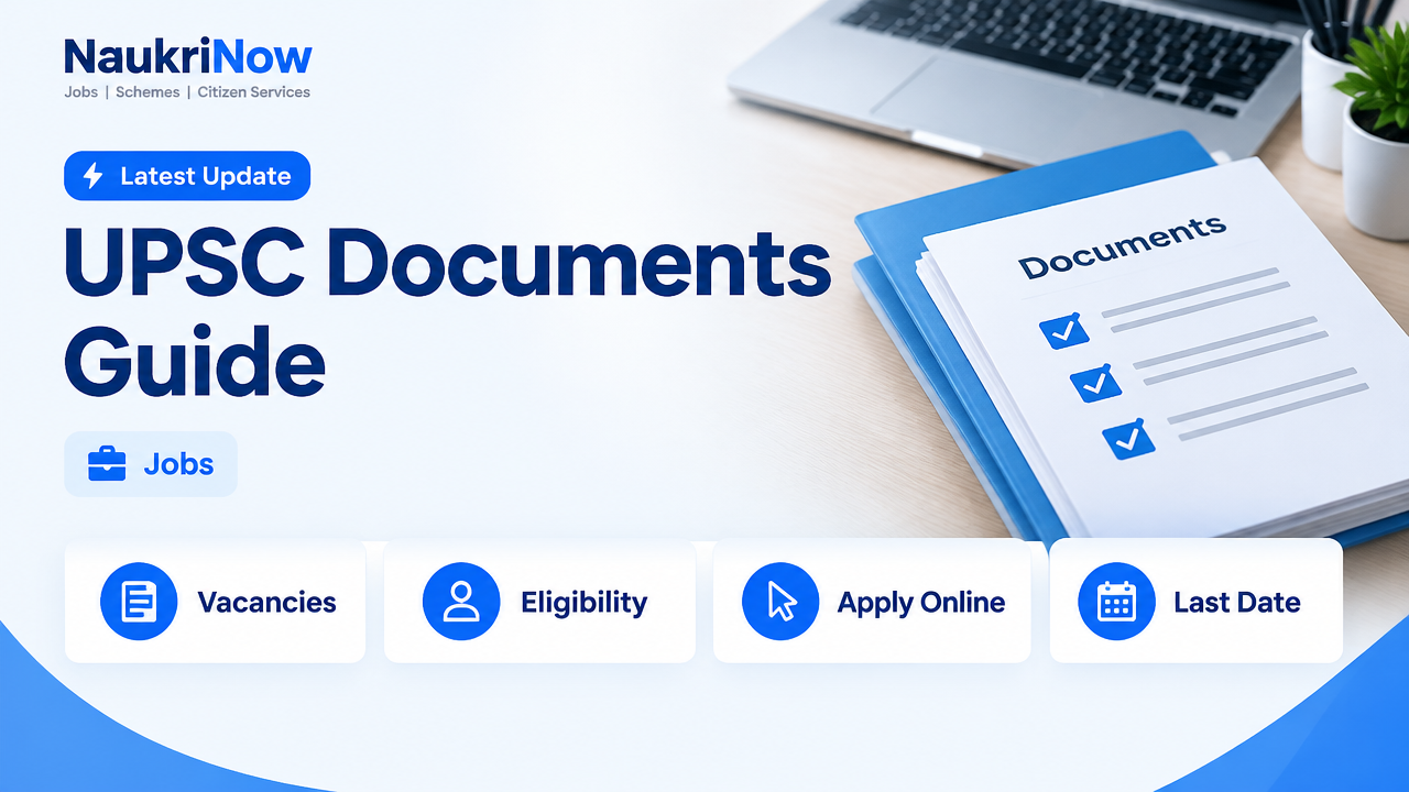 UPSC Documents Guide – NaukriNow featured guide