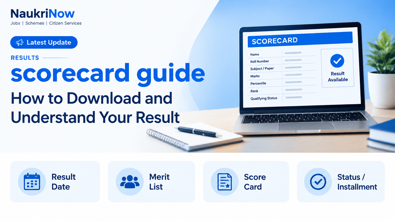 scorecard guide – NaukriNow featured poster