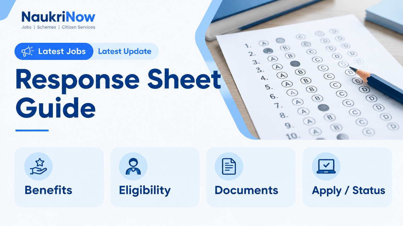 Response Sheet Guide