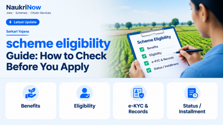 scheme eligibility – NaukriNow featured poster