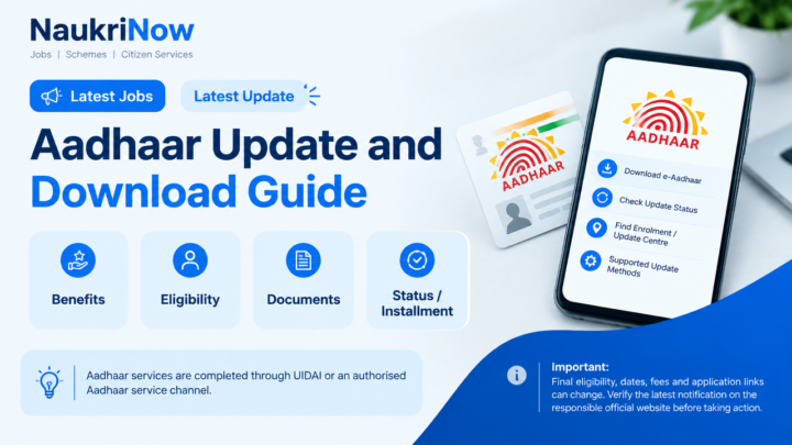 Aadhaar Update and Download Guide – NaukriNow featured poster