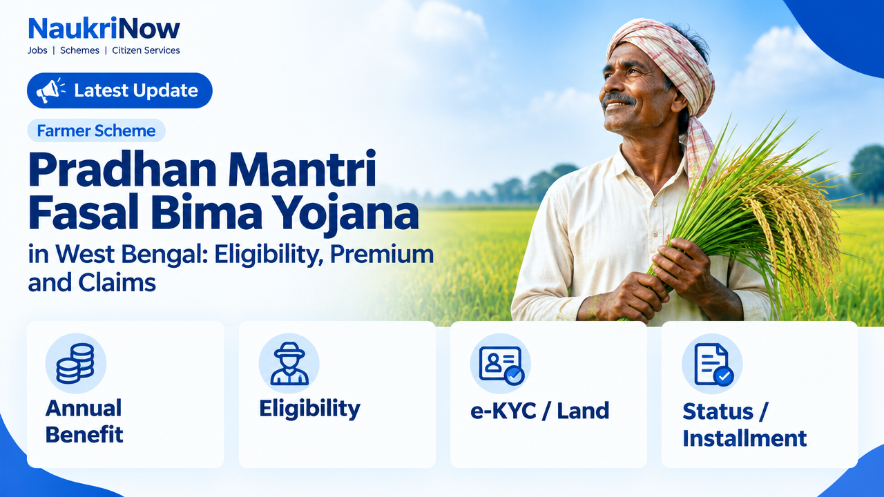 Pradhan Mantri Fasal Bima Yojana – NaukriNow featured poster