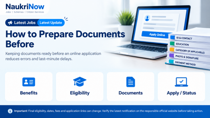 How to Prepare Documents Before – NaukriNow featured poster